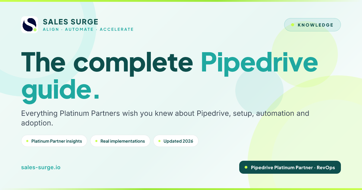 Pipedrive Knowledge42100685